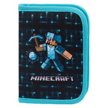 BAAGL Šolski svinčnik enonivojski Minecraft Blue Axe