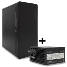 S-box Ohišje PCC-500B ATX + PSU-400 400W napajalnik
