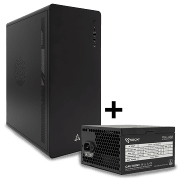 S-box Ohišje PCC-500B ATX + PSU-400 400W napajalnik