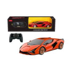 Lean-toys RC 1:24 Rastar Lamborghini Sian - Oranžni