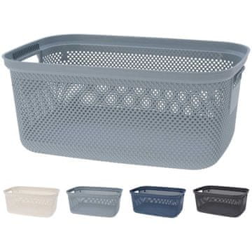 EXCELLENT Košara za perilo 30 litrov modra KO-027000220blue