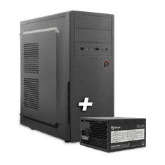S-box PC ohišje PCC-180 ATX + napajalnik 400W komplet