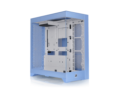 Thermaltake dvokomorno gaming ohšije CTE E600 MX HYDRANGEA modre barve