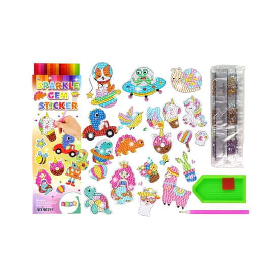Lean-toys Naredi svoje diamantne nalepke