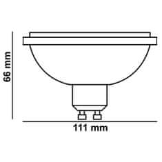 LUMILED 10x LED žarnica ES111 GU10 15W = 100W 1521lm 3000K Toplo bela 38°