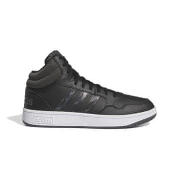 Adidas Čevlji obutev za tek črna Hoops 3.0 Mid