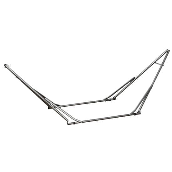 OUTSUNNY Viseči Okvir Za Visečo Mrežo, Zložljivo Stojalo Za Visečo Mrežo 2 V 1, Stojalo Za Oblačila Za Teraso, Nosilnost Do 120 Kg, 290 X 92 X 88 Cm