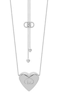Liu.Jo Očarljiva jeklena ogrlica Heart Fashion LJ2627