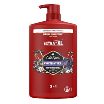 Gel za tuširanje za moške NightPanther (Body-Hair-Face Wash)