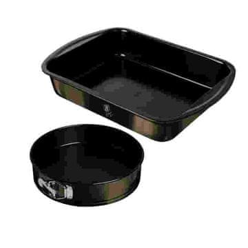 Berlingerhaus Komplet pekačev s titanovim protiprijemnim premazom, 2 kosa, Shiny Black Edition
