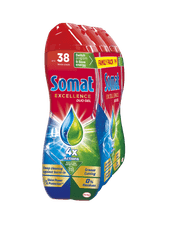 Somat Excellence Duo Grease gel za pomivalni stroj, 114 pranj