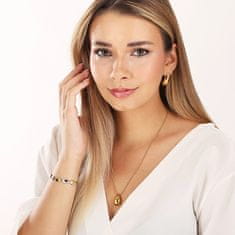 JVD Elegantna pozlačena ženska ogrlica SSSN0089X20GO55
