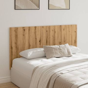 Vidaxl vidaXL Obrtniško hrastovo vzglavje 160x1,5x80 cm