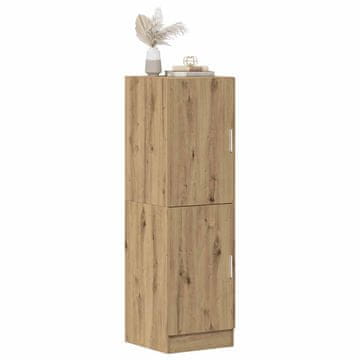 Vidaxl vidaXL Kuhinjska omarica Artisan hrast 38x41,5x131,5 cm