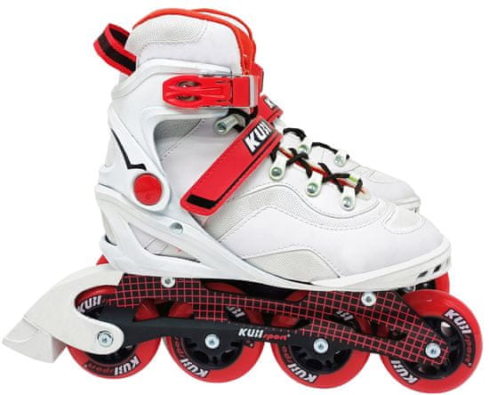 Kubisport Inline drsalke CS320K white velikost 40