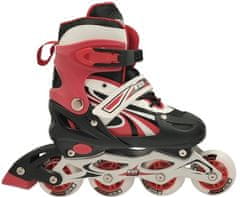 Kubisport Otroške inline rolke CS310K rdeče velikosti 31-34