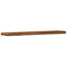 Vidaxl Stenska polica 4 kosi starinski les 40x20x1,5 cm inženirski les