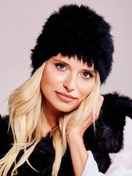 Wool Fashion Ženska kapa Vinor črna