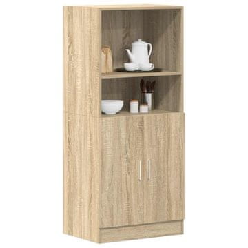 Vidaxl vidaXL Kuhinjska omarica sonoma hrast 57x41,5x131,5 cm