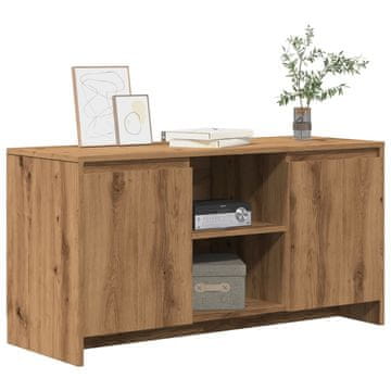 Vidaxl vidaXL TV omarica, Artisan hrast, 102x37,5x52,5 cm