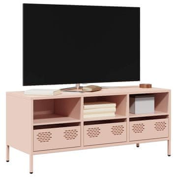 Vidaxl vidaXL TV stojalo roza 101,5 x 39 x 43,5 cm hladno valjano jeklo