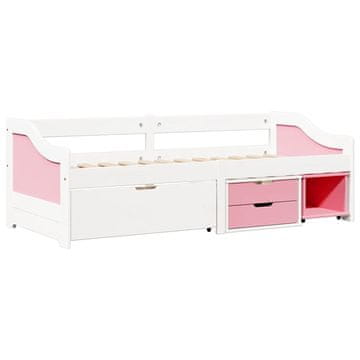 Vidaxl Dnevna postelja z 3 predalibrez vzmetnice IRUN 90x200cm