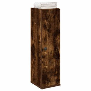 Vidaxl vidaXL Kopalniška omarica z držali na kolesih 20,5 x 22 x 72 cm