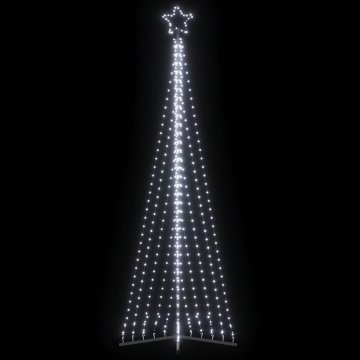 shumee vidaXL Lučke za novoletno jelko 495 LED diod hladno bele 300,5 cm