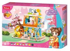 Sluban Girls Dream M38-B1089 Hiša z devetimi mačkami