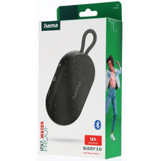 Buddy 3.0, zvočnik Bluetooth, 6 W, vodoodporen IPX7, črn