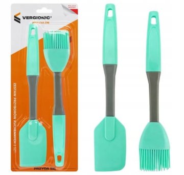shumee Set kuhinjskih pripomočkov 2 kos. silikonski čopič + lopatica