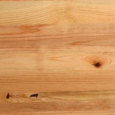 Vidaxl Podloge za stopnice 2 kosa rjave 100x25x2 cm trdna hrastovina