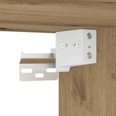 Vidaxl 3 kosi stenske TV omarice Artisan Oak Engineered Wood