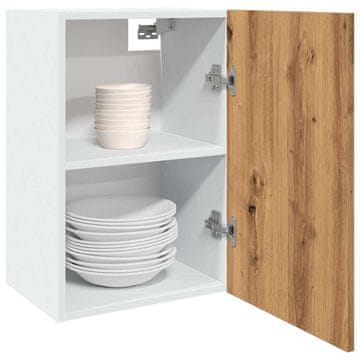 Vidaxl vidaXL Stenska omarica Artisan hrast 40x31x60 cm
