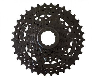 Sunrace CSM40 7AV 7 11-34z kaseta Črna
