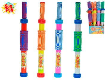 Sun Fun črpalka za vodo 45 cm - mešanica barv (rdeča, bela, rumena, roza)
