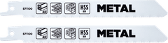 KWB set žaginih listov za večnamensko žago Metal, 130, 2/1 (49571100)