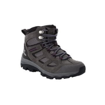 Jack Wolfskin Čevlji treking čevlji grafitna 39.5 EU Vojo 3 Texapore Mid