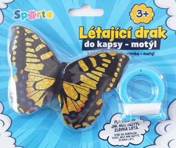 Mac Toys SPORTO Leteči zmaj v žepu - metulj