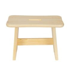 eoshop Lesen stolček KT256, v25, bor (Barva lesa: Naravno (lakirano))