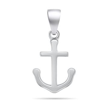 Brilio Silver Dostojen srebrn obesek Anchor PT128W