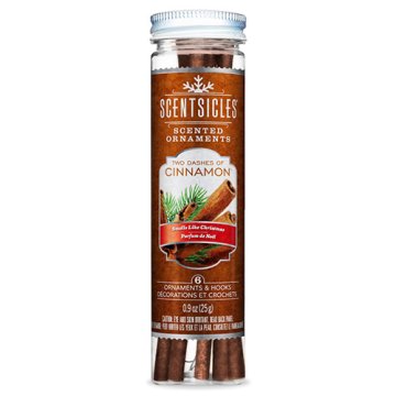 Vonné závěsné tyčinky Scentsicles, Two Dashes Cinnamon, Dvě kapky skořice, 6 ks