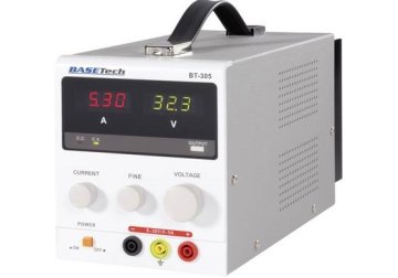 BaseTech laboratorijski napajalnik BT-305 nastavljivi 0-30V/DC 0-5A 150W