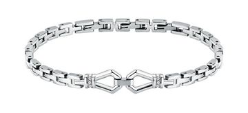 Morellato Motown Crystal SALS89 Moška jeklena zapestnica