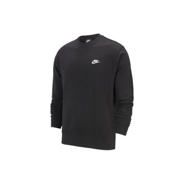 Nike Športni puloverji črna 193 - 197 cm/XXL Club Crew FT