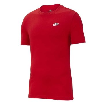 Nike Majice rdeča M Nsw Club Tee