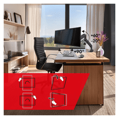 Maclean Nosilec za monitor MC-968 17" do 57"