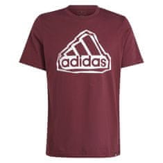 Adidas Majice bordo rdeča L Fld Bos Logo