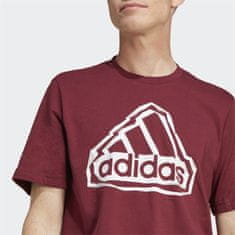 Adidas Majice bordo rdeča L Fld Bos Logo