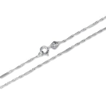 Zlata veriga Lambada s ploščami 45 cm 271 115 00249 07